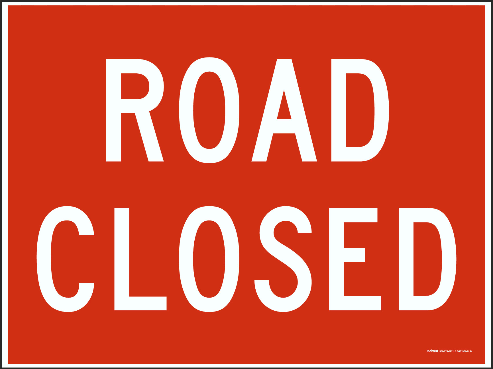 road closed