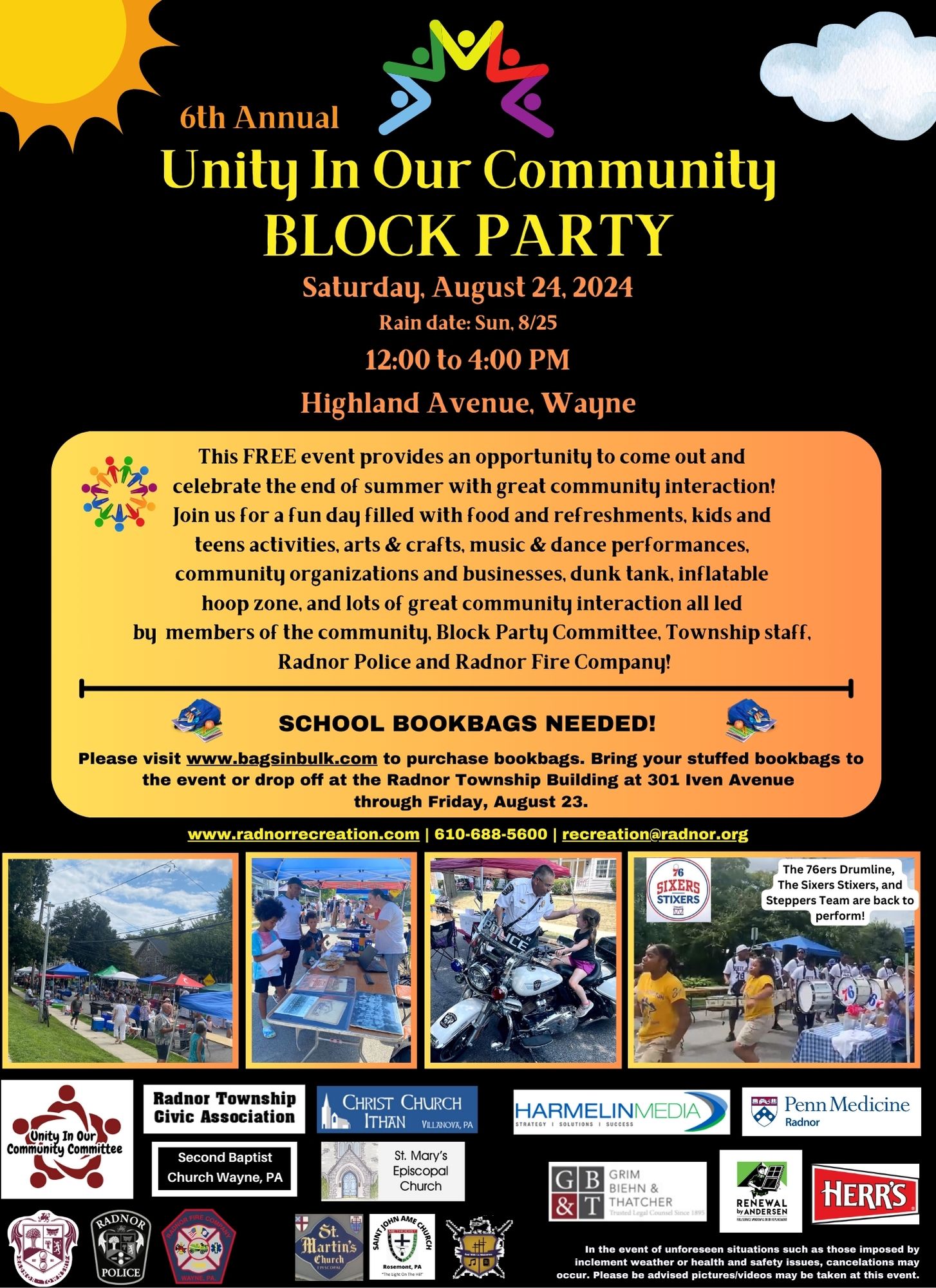 Unity In Our Community Flyer  2024